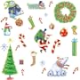 RoomMates PJ2010SCS Merry Christmas Peel & Stick Wall Decals