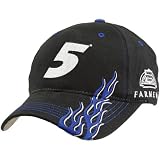 Checkered Flag Kasey Kahne Burner Adjustable Hat - Black