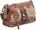 Sansibar B-188 CY 55 Zip Bag B-188, Damen Umhängetasche, 26x10x17