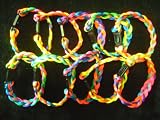 Pack of 10 Friendship Bracelets - Great Girls and Boys Party Loot Bag Fillers
