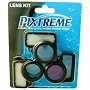 Pixtreme Lens Kit with Close-up, Flash Diffuser & Red Filter for PX2 and SS1.3 Underwater Cameras