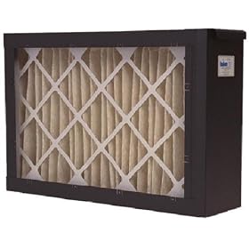M1-2214 Media Air Cleaner - 22.5x14.5 inches Duct openings (inlet and outlet) - Black... by Air Purifiers