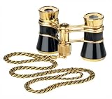 Eschenbach 3x25 mit Kette Theaterglas schwarz