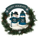 Tampa Bay Devil Rays 20'' Team Snowman Wreath
