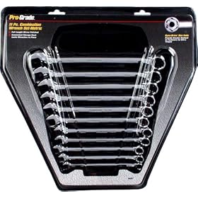 Pro-Grade 19007 11-Piece Metric Combination Wrench Set by Pro-Grade