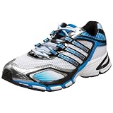 adidas Men's Supernova Glide Running Shoe,White/Black/Pool,14 EEEE