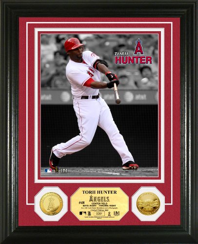 Highland Mint MLB Los Angeles Angels Torii Hunter 