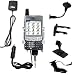 Car / Auto Multi Adapter Mount Holder GPS Navigation Kit for the PalmOne Treo 600 with built in charger - Gomadic Brand