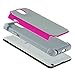 Galaxy Note 3 Case,MANDYCOWRY Solid Shockproof Stylish Design Dual Layer Protection Defender Anti-Scratch Anti-Slip Cover(Gray/Rose)
