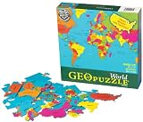 GeoPuzzle World - Educational Geography Jigsaw Puzzle (68 pcs)