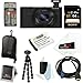 Sony DSC-RX100 RX100 RX100B DSCRX100 20.2 MP Exmor CMOS Sensor Digital Camera with 3.6x Zoom Bundle with Sony 64GB class 10 Memory Card + Wasabi Power Replacement NP-BX1 Battery + Sony Camera Case and Accessory Kit