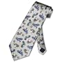 SNOOPY Motorcycle SILK Neck Tie. Chopper Men's NeckTie.