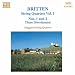 Britten: String Quartets Nos. 1 & 2