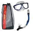 U.S. Divers Sideview Silicone Mask and Total Dry Submersible Snorkel Combo Set
