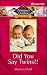Did You Say Twins?! (Fortune's Children: The Lost Heirs)