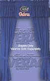 Florida Gators 63L x 82W Coordinating Jersey Mesh Tie Back Drape for the Locker Room or Sidelines