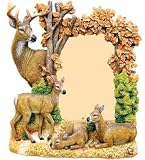 Decorative Vertical 3D Deer Family Picture Photo Frame 3.5X5