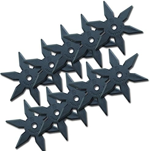 Halloween Ninja Rubber Ninja Toy Star - Roppo - 10pc Set [Sports]
