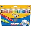 Bic Kids Kid Couleur Etui carton de 24 Feutres de coloriage