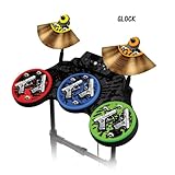 Protective skins for Guitar Hero 4 "World Tour" Drum set, fits Xbox 360, PS3, PS2, WII - GLOCK