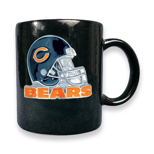 Chicago Bears 15oz Black Ceramic Mug
