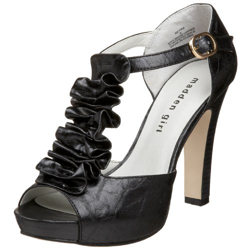 Madden Girl Women's Setra Open Toe T-Strap Pump