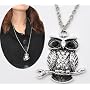 Anh�nger mit Kette "Eule" Silber 70cm von sekka jewelry�