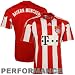 Men's & Youth Bayern Munich Home Jersey (FCB True Red, White, Large)