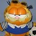 Search : Stuffed Garfield Garfield the Cat Soccer Figure