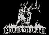 Loudmouth Upstream Images Silver Vinyl Wildlife Car Truck Window Decal Sticker