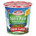 Dr. McDougall's Right Foods Vegan Split Pea Soup with Barley, 2.5-Ounce Cups (Pack of 6)