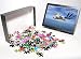 Photo Jigsaw Puzzle of Great White Pelican - In flight over the Atlantic Ocean near Walvis Bay from Ardea Wildlife Pets