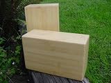 Barefoot Yoga Eco-Friendly Bamboo Yoga Block