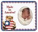 Made in America - Baby Photo Magnet Frame