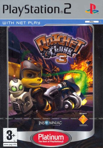 Childrens Toyshop  Video Games : Ratchet & Clank 3: Platinum (PS2)