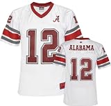 Alabama Crimson Tide Youth White Stadium Football Jersey