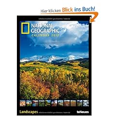 National Geographic Landscapes calendar 2012