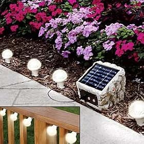 Changing Solar String Lights