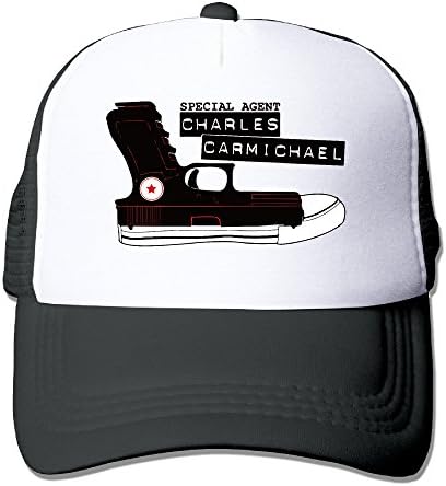 Fashion Funny Unique Canvas Shoes Gun Snapback Baseball Trucker Cap&amp;Hat Black