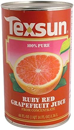 Citrus World 222 Texsun Ruby Red Grapefruit Juice (SET OF 12/EA PER CASE)