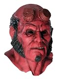 Hellboy Ii The Golden Army - Adult Deluxe Overhead Latex Mask - Red - One Size