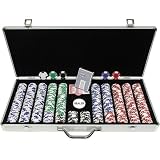 650 pc LUCKY CROWN 11.5g Chip Set w/Executive Alum. Case