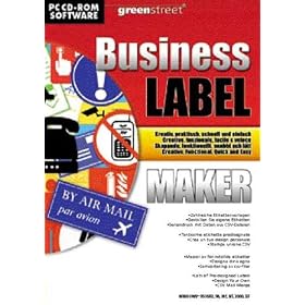 Greenstreet Business Label Maker (PC) [import anglais]