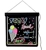 Moving Message Signs Light-up Plastic Writing Surface Electronic Signs OCGCB2419