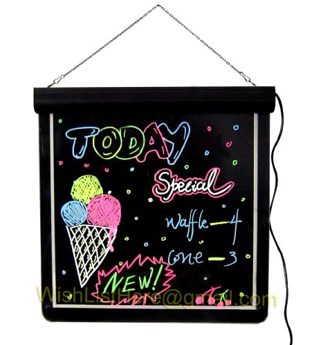 Moving Message Signs Light-up Plastic Writing Surface Electronic Signs OCGCB2419