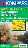  : Nationalpark Donauauen 1 : 50 000. Wander- und Bikekarte. Wien, Bratislava, Neusiedl am See