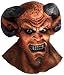Mens New Demon Face Scary Brimstone Full Face Mask Adult Standard
