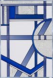 Blue ART DECO ARCHITECTURAL 20 Blue ART DECO ARCHITECTURAL 20