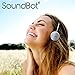 SoundBot SB271 Stereo Bluetooth 4.1 (Latest Version) Wireless Headphone for Music Streaming & Hands-Free Calling w/ 12Hrs Talk Time, 250Hrs Standby Time, Built-in Mic, Noise Reduction Ear-Cup (Black)