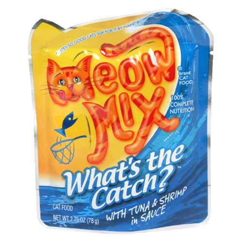 Meow Mix Wet What's The Catch?, 2.75-Ounce Units